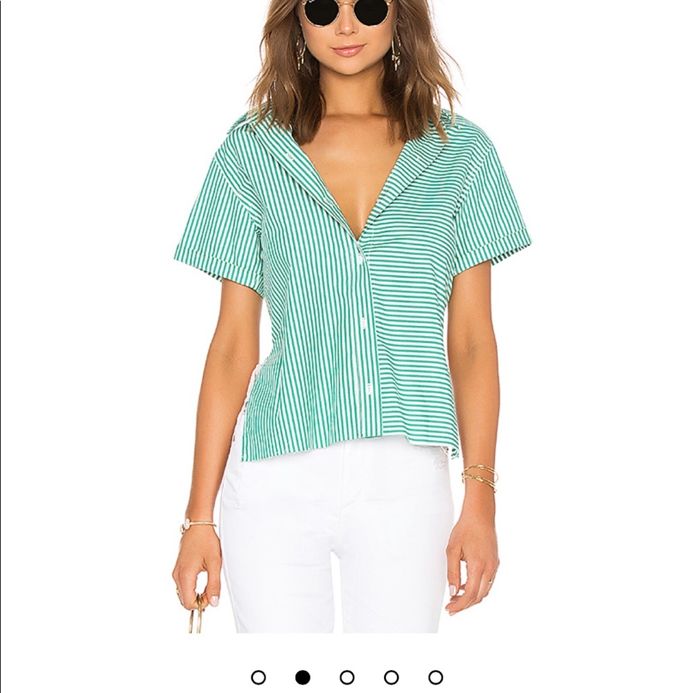 NWOT! Tie back top